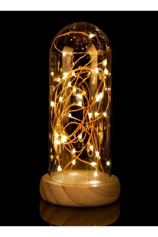 سلسلة أضواء صفراء 100 مصباح ليد 10 أمتار - 3