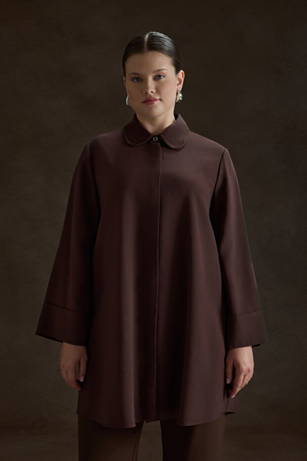 Çoban Dikişli Modal Tunik - 2