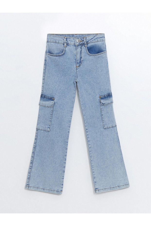 Lcw Kids Blue Flared Girls' Jeans