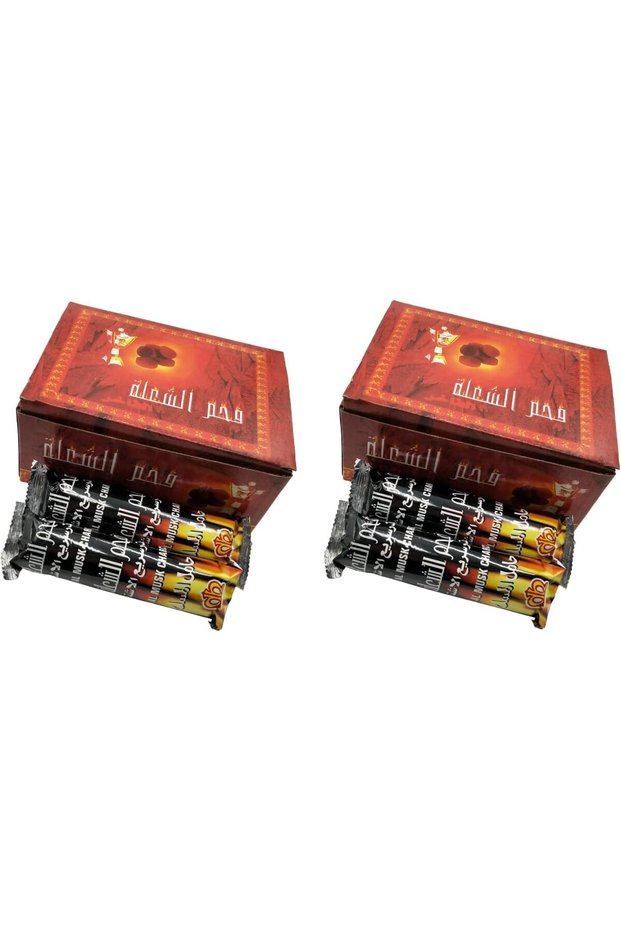 YU WELL Pack of Quick Lighting Charcoal Briquettes for Hukkah, Sheesha & BBQ
