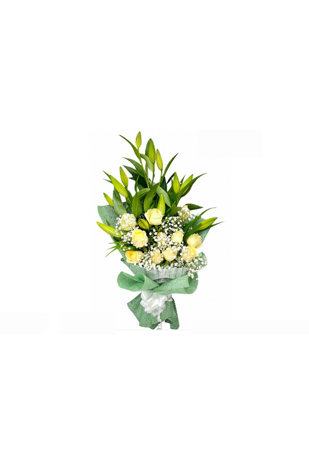 Lilly And Roses Bunch