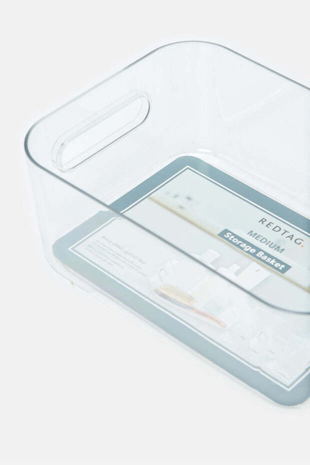 سلة تخزين شفافة (متوسطة) - 6