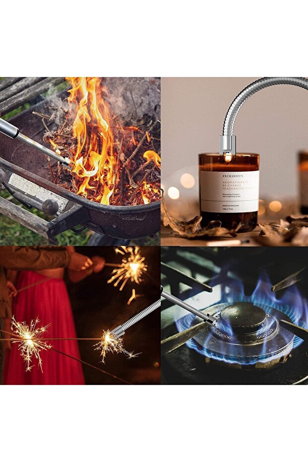 Electronic lighter with a flexible, flameless design; rechargeable plasma with battery status indicator; wind resistant. - 2