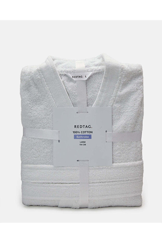 White Kimono Bathrobe (L)