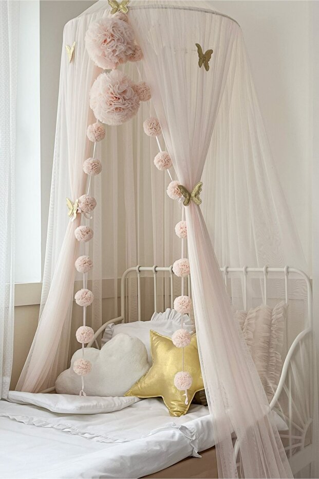 Tül Cibinlik Basic Pinkish Vanilla - 2