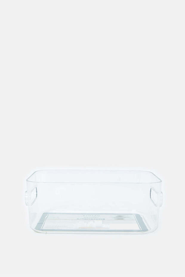 سلة تخزين شفافة (متوسطة) - 4