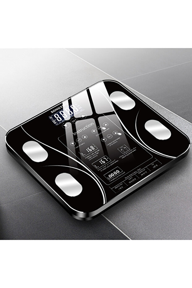 ميزان رقمي دقيق لقياس مؤشر كتلة الجسم الذكي - 8