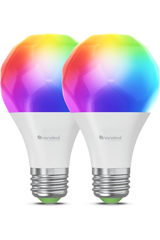 Matter Essentials 2 Pack Wi-Fi Smart LED Bulbs E27 RGBW (Pack of 2)