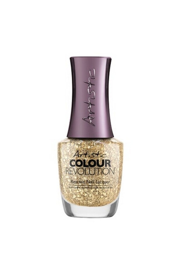 Nail Lacquer Glamorous | Gold Glitter | 15 Ml