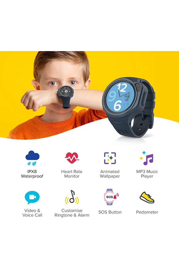 Fone R1s Kids Smartwatch (Space Blue)