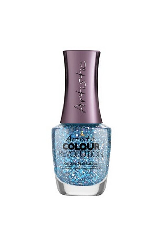 Nail Lacquer Emotion | Blue Glitter | 15 Ml
