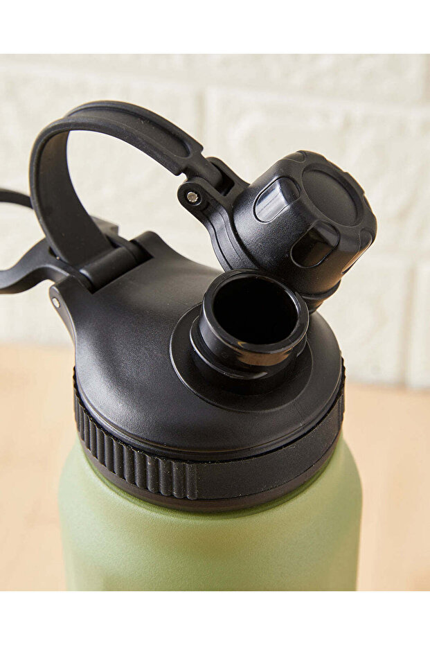 زجاجة مياه صلبة خضراء (500 مل) - 3