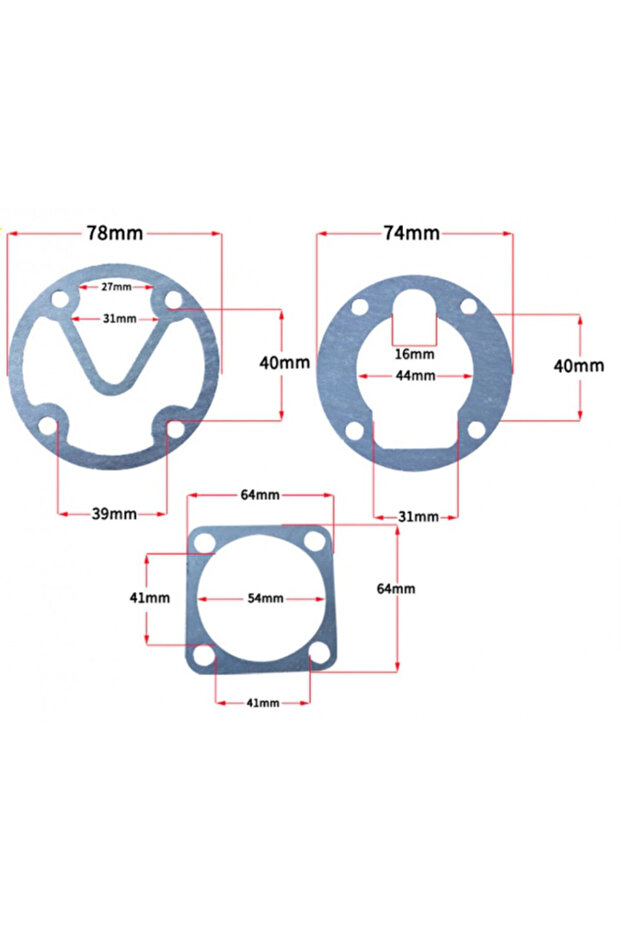 Set garnituri cap compresor 44mm SPC108 - 1