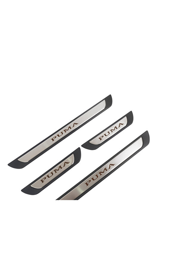Puma Uyumlu Kapı Eşiği Krom Abs 4 Parça - 2