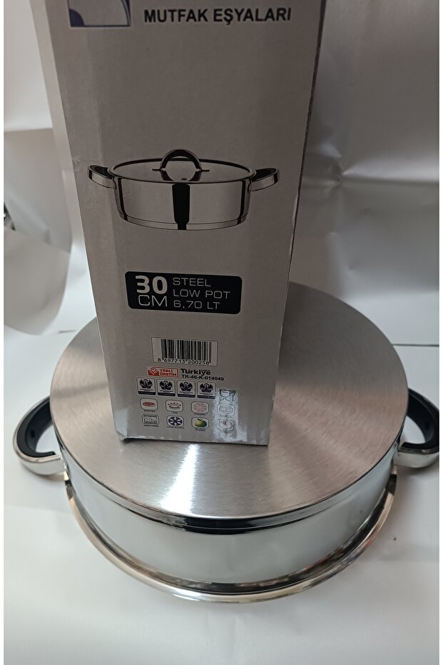 ÇELİK BUSE 30cm BASIK TENCERE - 1