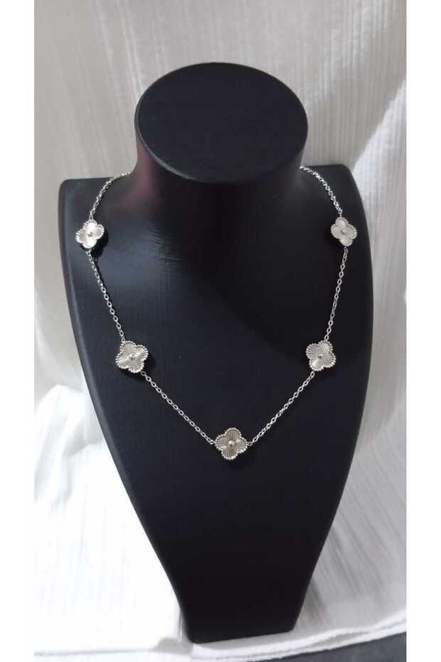 5 Yoncalı Kolye - 1