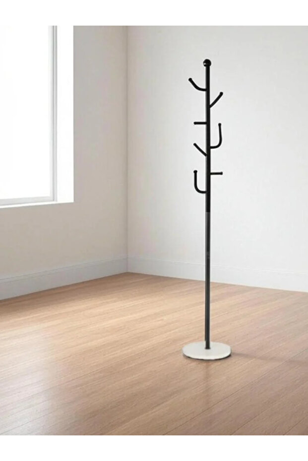 شماعة ملابس أرضية بتصميم شجرة عصري - 3