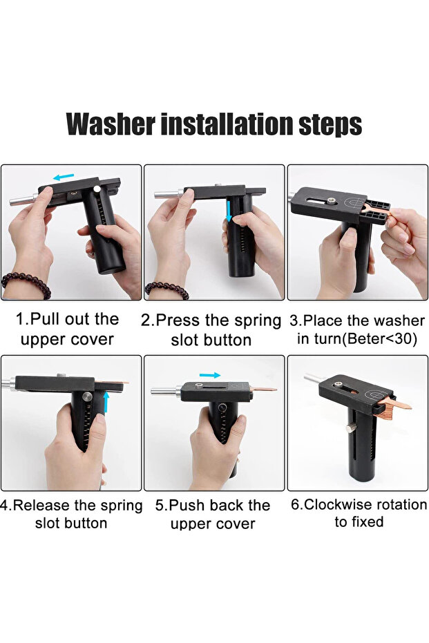 Ring ejector for spot welding, tinsmithing tool - 4