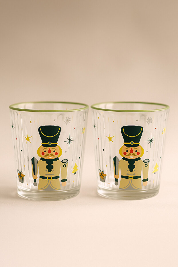 Nutcracker 2'li Optik Meşrubat Bardağı 360 ml - 3