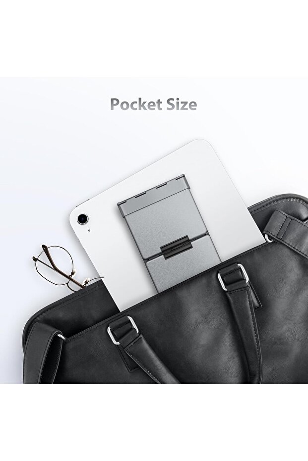 BK08 Foldable Bluetooth Keyboard with Touchpad (Tri-Folding, Connect Up to 3 Devices) - 7