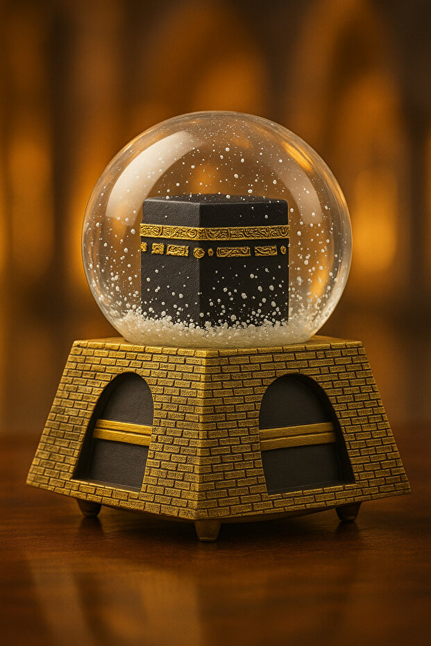 Kâbe Kar Küresi - Sesli & Işıklı - 1