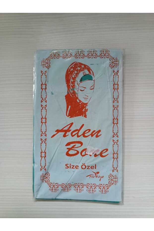 Stitched Tie-Back Bonnet Solid Color Combed Cotton Bonnet Single