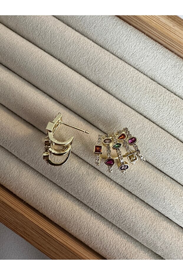 أقراط متعددة الألوان - 2