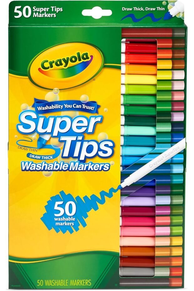 SuperTips 50 Count Washable Marker Set - 1