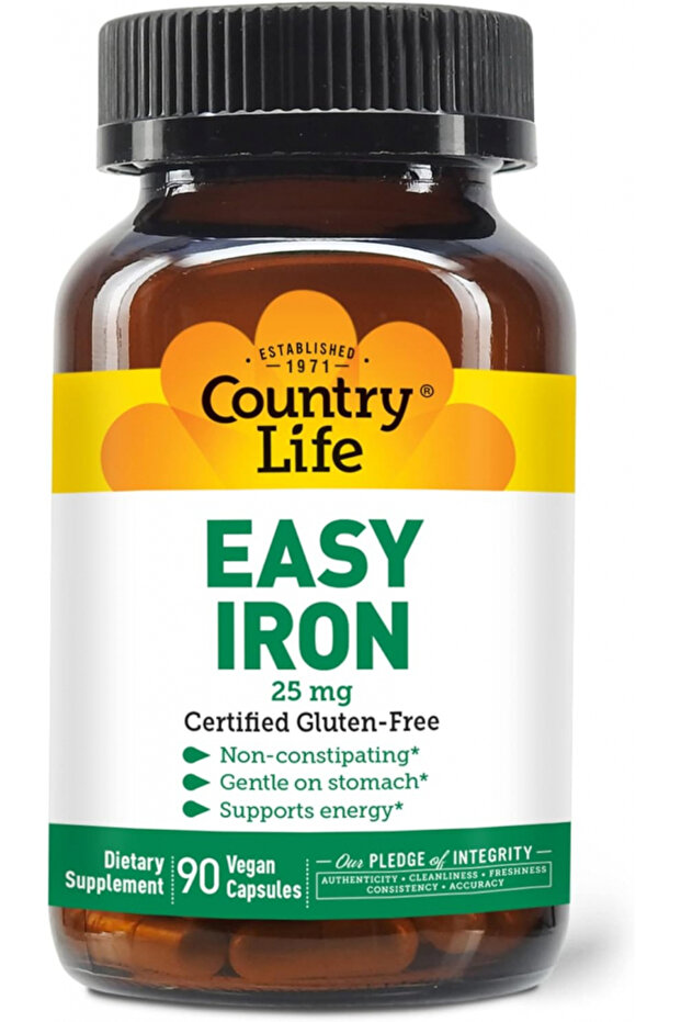 Easy Iron 25 mg Capsules 90's