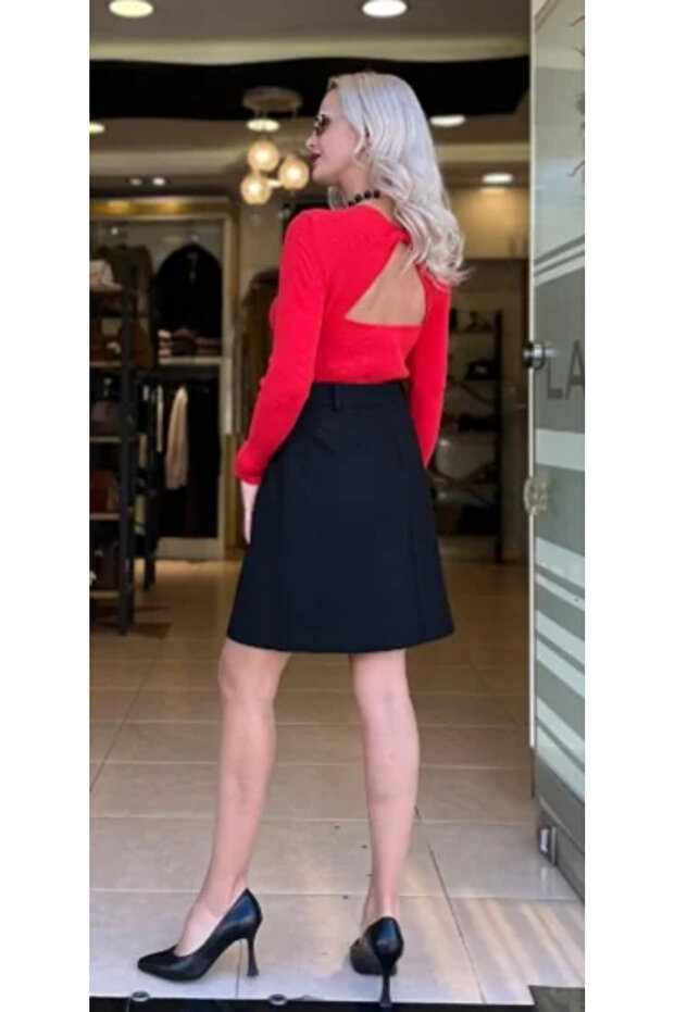 ARKASI PENCERELİ TRİKO - 1