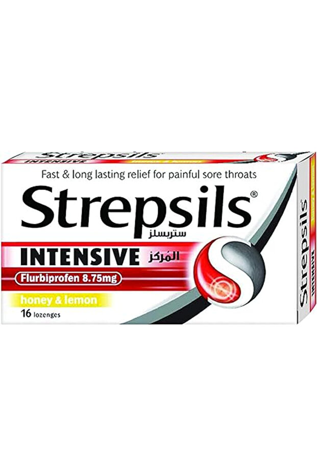 Strepsils Intensive Honey And Lemon 16 Lozenges