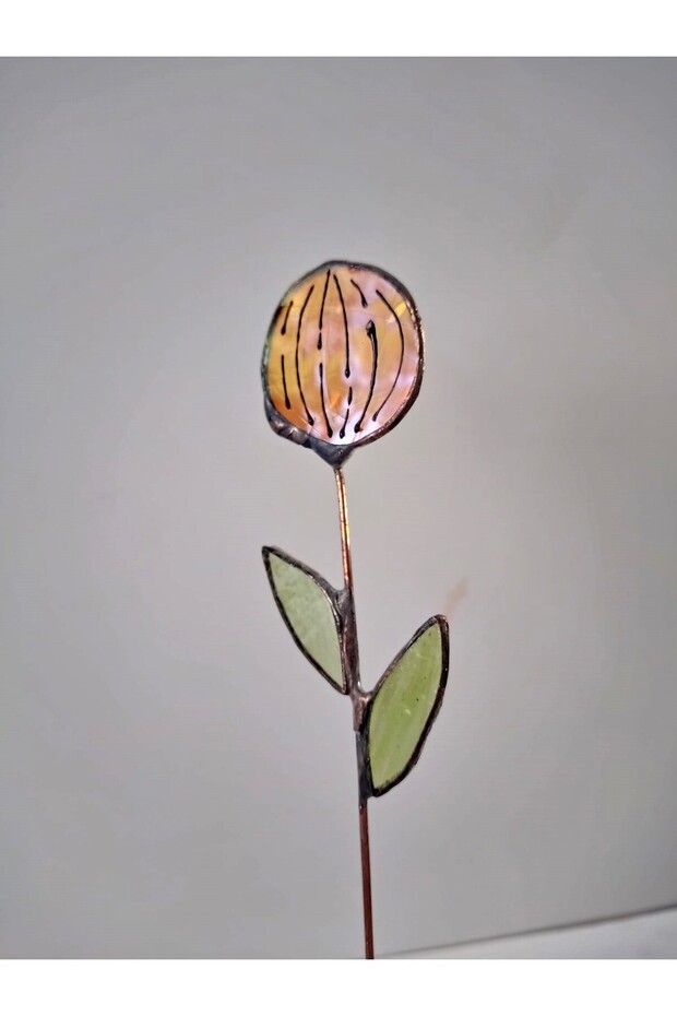 Modern Vitray Cam Çiçek - 2