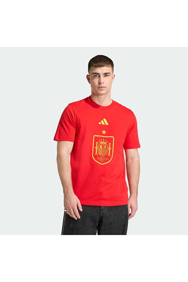 FIFA World Cup 26 İspanya DNA Graphic Tişört JZ2263 Kırmızı - 1