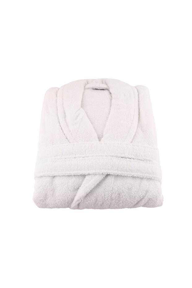 Back To Basic Beyaz Bornoz L/xl - 2