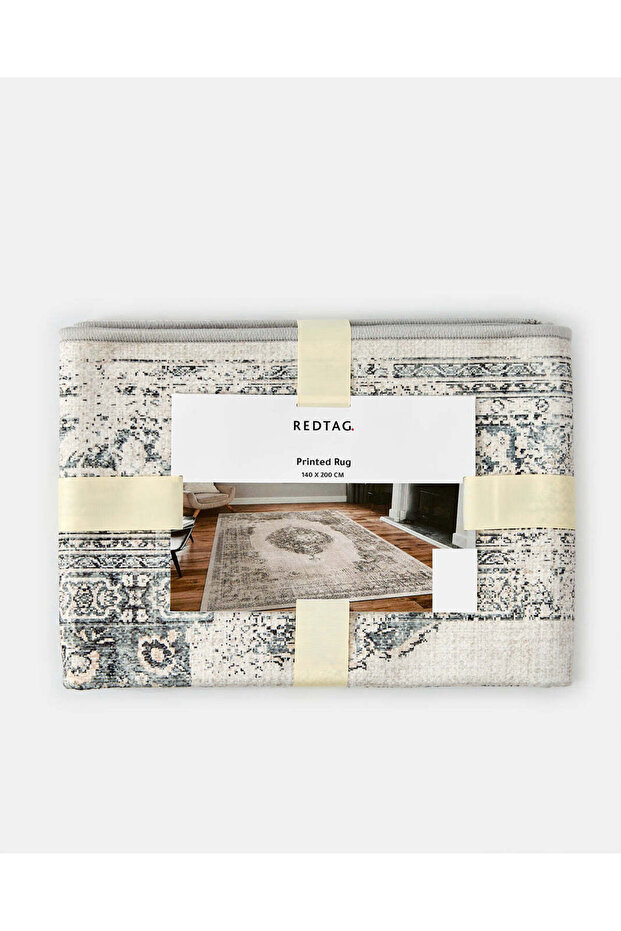 Multicolour Printed Rug - 2