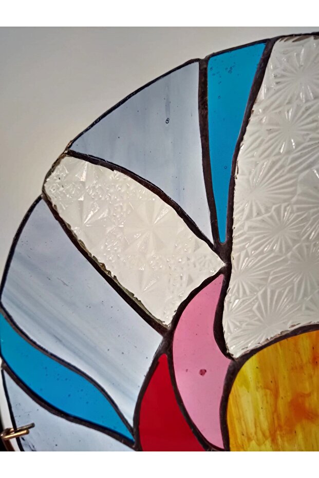 Modern Desenli Vitray biblo - 5