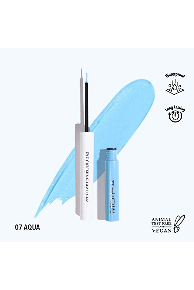 Eye Catching Dip Liner (007, Aqua)