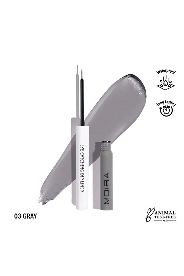 Eye Catching Dip Liner (003, Gray)
