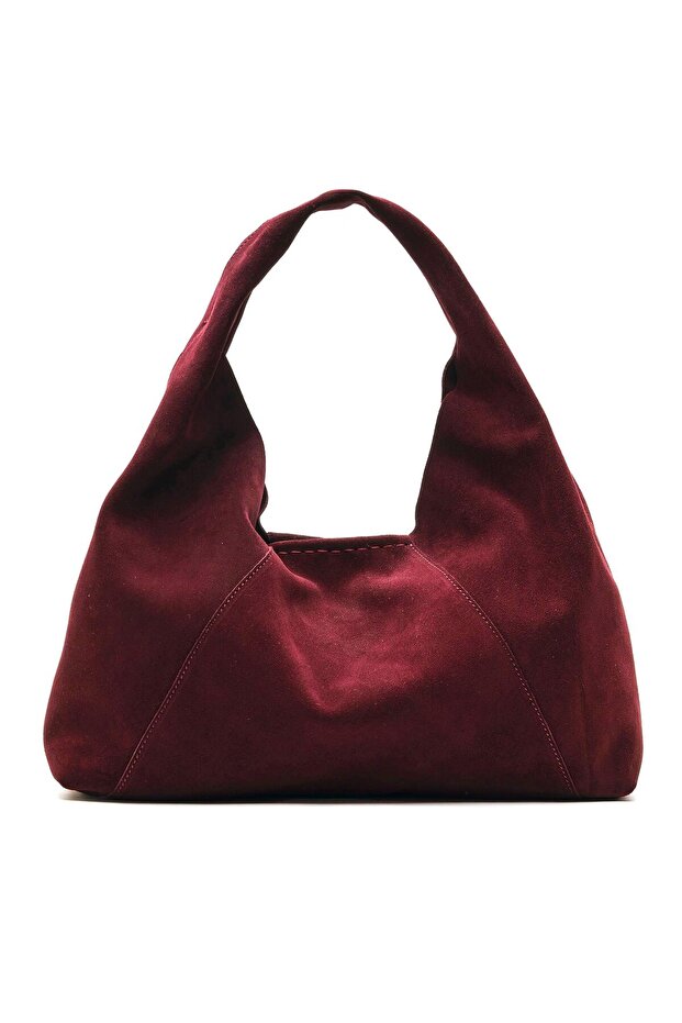 POCHE BORDO SÜET Kadın ÇANTA - 4