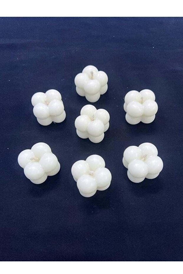 مجموعة شموع معطرة على شكل فقاعة 12 قطعة - 3