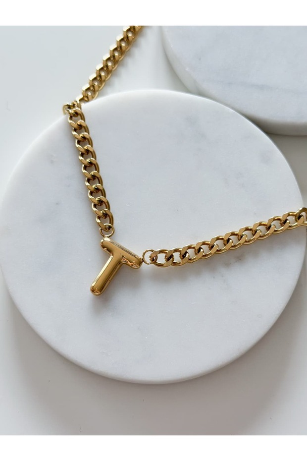Basic Letter Necklace - 1