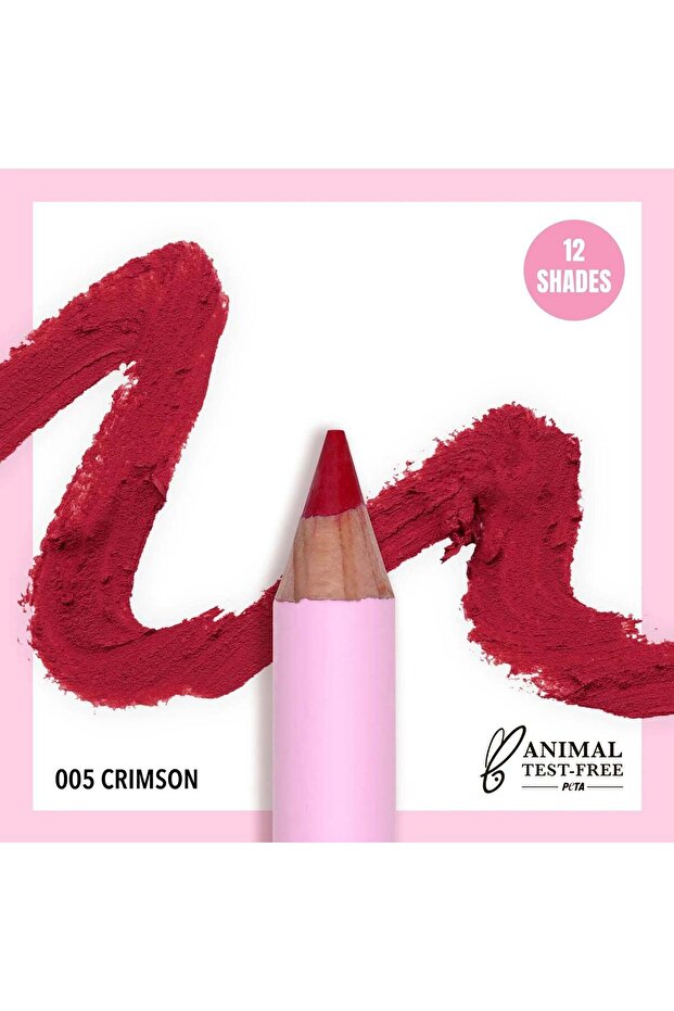 Flirty Lip Pencil (005, Crimson)