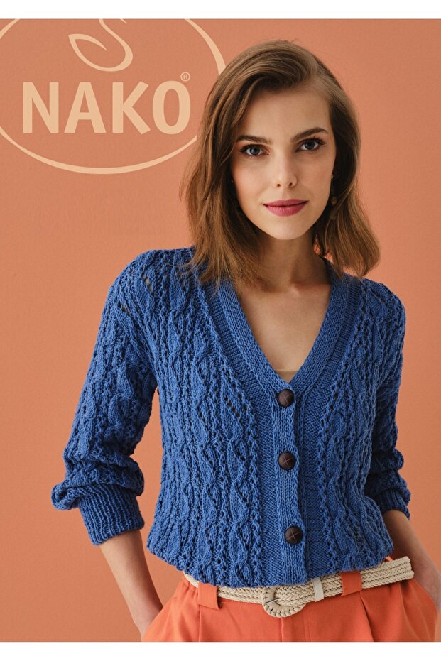 Cotton Lüks El Örgü İpliği 100 Gr 3 ADET Renk No: 97572 FUŞYA - 4