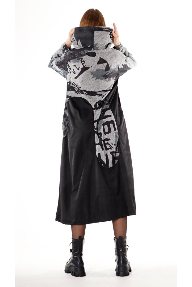cu secțiuni Rochie de designer - 6