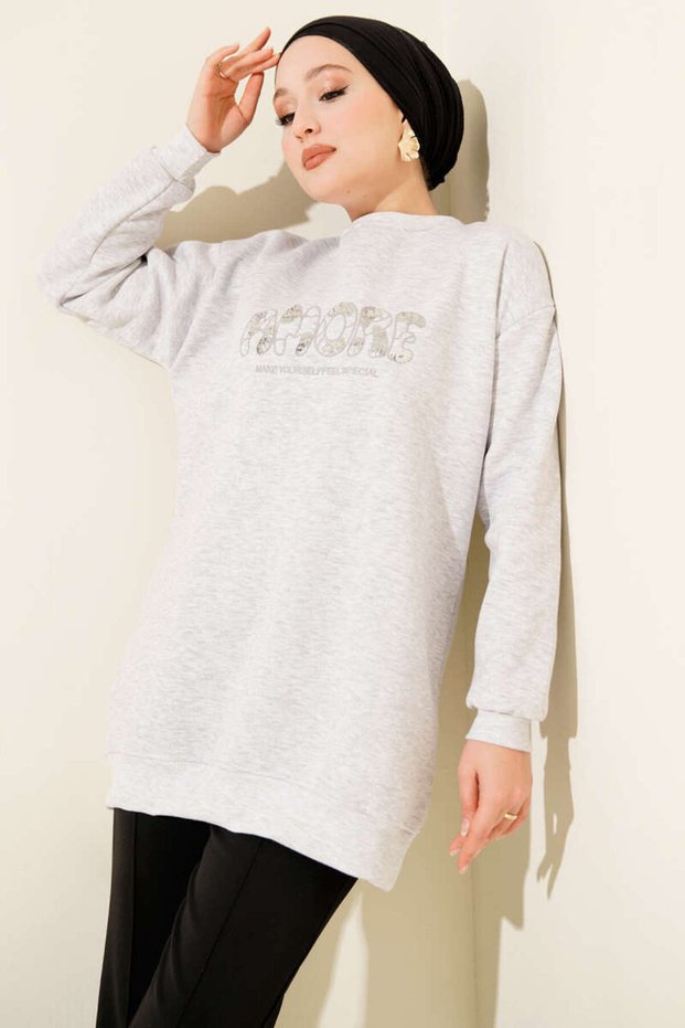 Amore Embroidered Three Thread Tunic