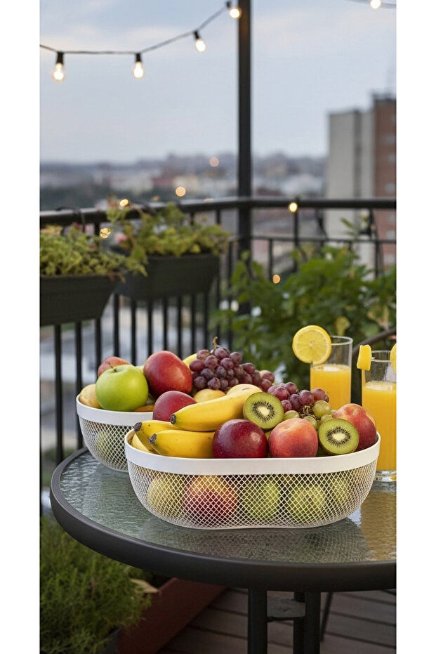 Versatile serving basket set - 5