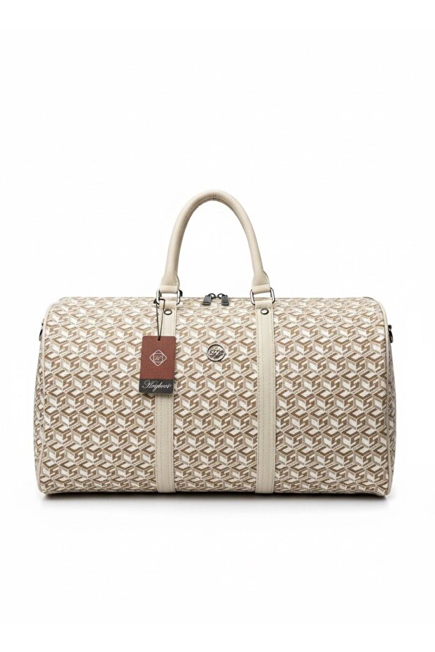 Vegan Leather Printed Travel Hand Shoulder Bag