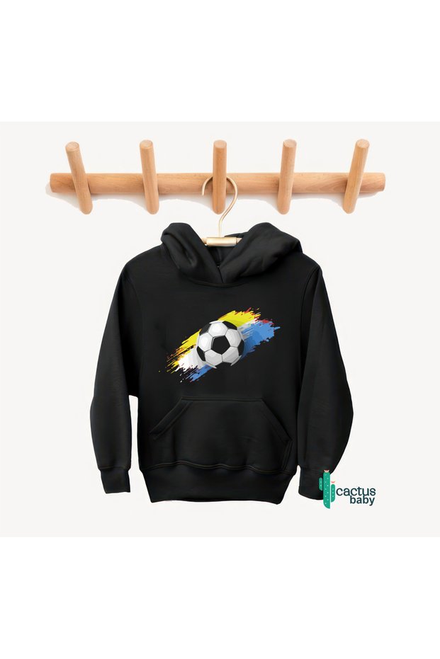 Children Hooded Sweatshirt Football