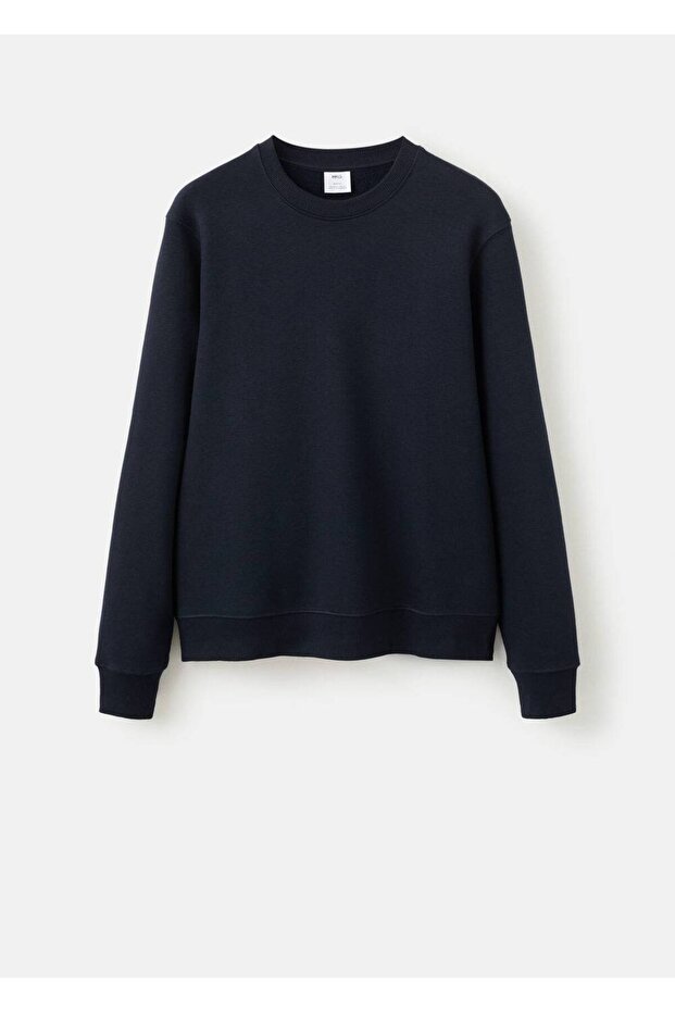 Regular kesim pamuklu sweatshirt - 3