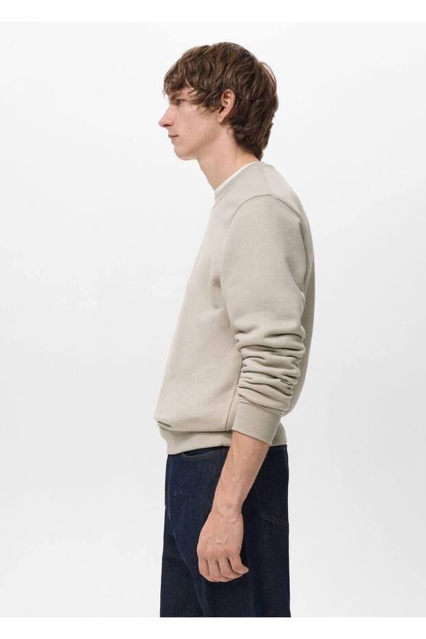 Regular kesim pamuklu sweatshirt - 8